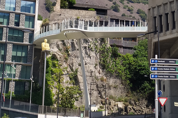 R P Footbridge Andorra