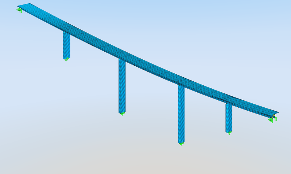 Model 02 - A45, Rahmede viaduct 
