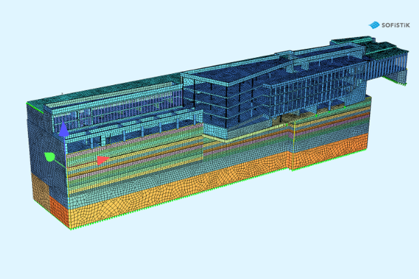 Model 01 Projet Leman 2030 - Gare de Lausanne