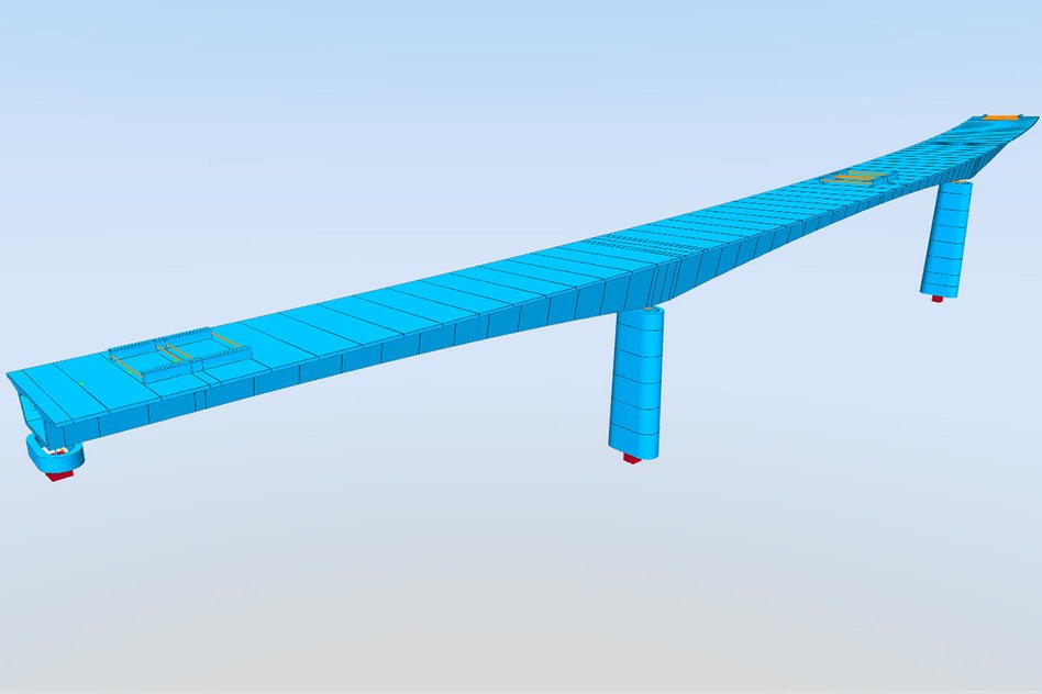 Blue Ridge Parkway Bridge Modell 01