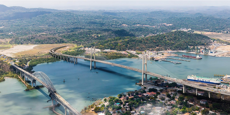 Bild 01 - The Fourth Bridge over the Panama Canal