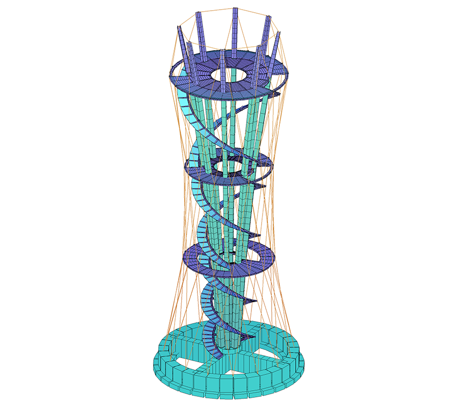 Model 01 - Schönbuchturm