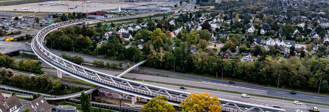 Header Reference Project U81, 1st construction phase Düsseldorf 