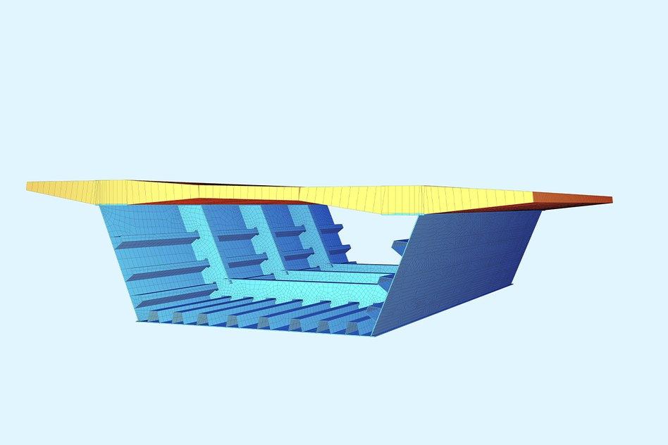 Model 01 A7 Würzburg - Talbrücke Thulba 