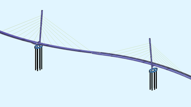Image SOFiSTiK Modell 01 Boorloo Bridge