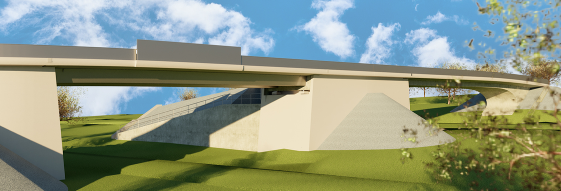 Header Referenzprojekt Brücke über die B29