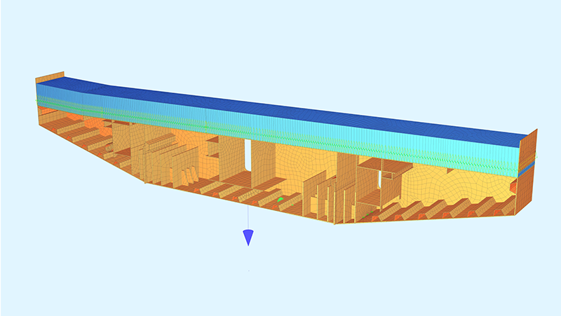 SOFiSTiK Modell 04 Rheinbrücke Duisburg-Neuenkamp