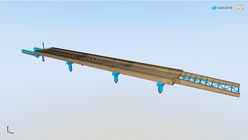 Railway Bridge BR08 Modell 04