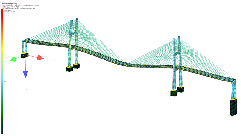 Modell 02 - The Fourth Bridge over the Panama Canal