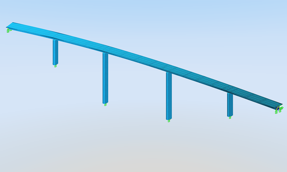 Model 01 - A45, Rahmede viaduct