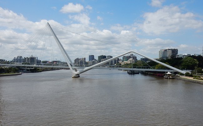 Image SOFiSTiK Modell Neville Bonner Bridge 2