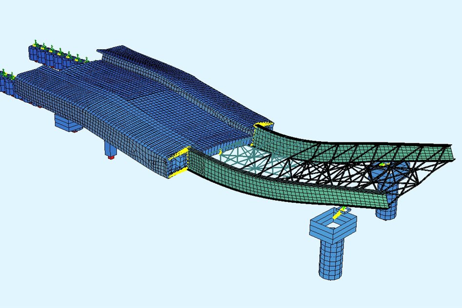Railway Bridge BR08 Modell 01