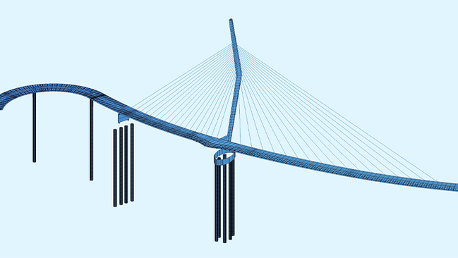 Image SOFiSTiK Modell 02 Boorloo Bridge