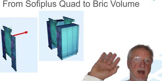 Brick volumes from quad areas